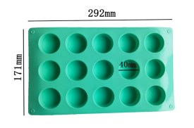 Molde silicona 15 circulos alfajor (2)7